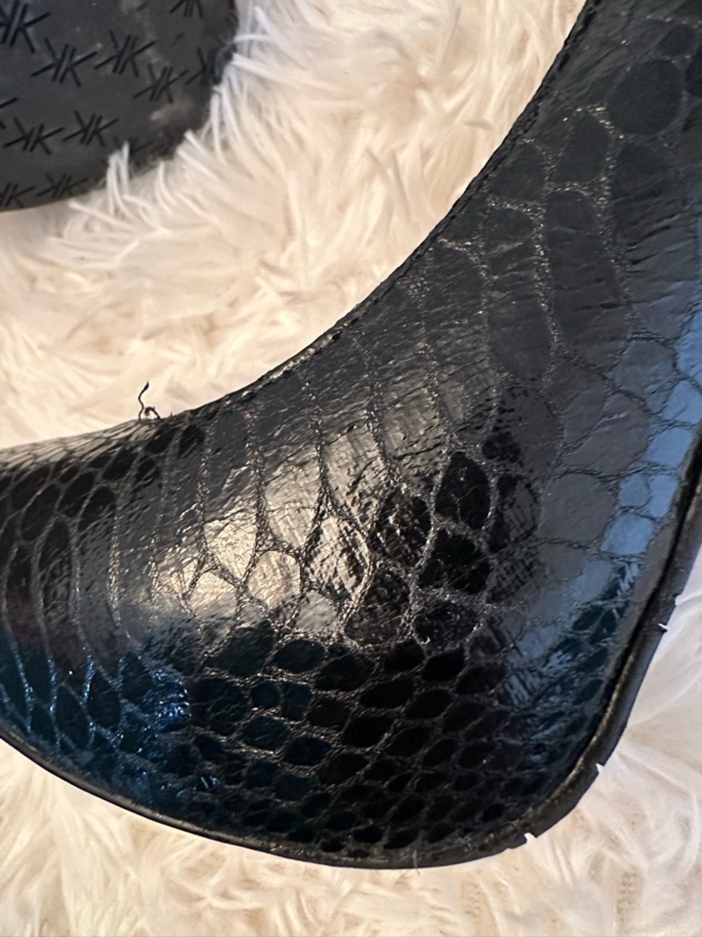 Croc platform heels - Picture 6 of 9